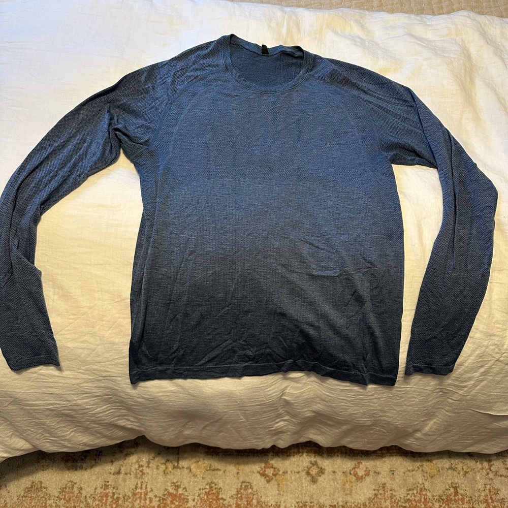 lululemon athletica Navy Long Sleeve Tee